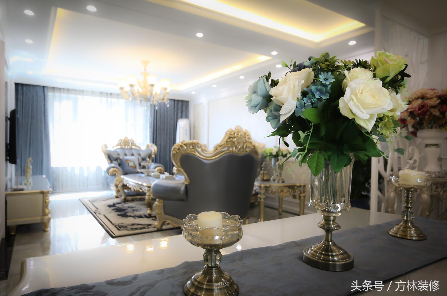 沈阳方林装修样板间效果图,沈阳方林装修改造