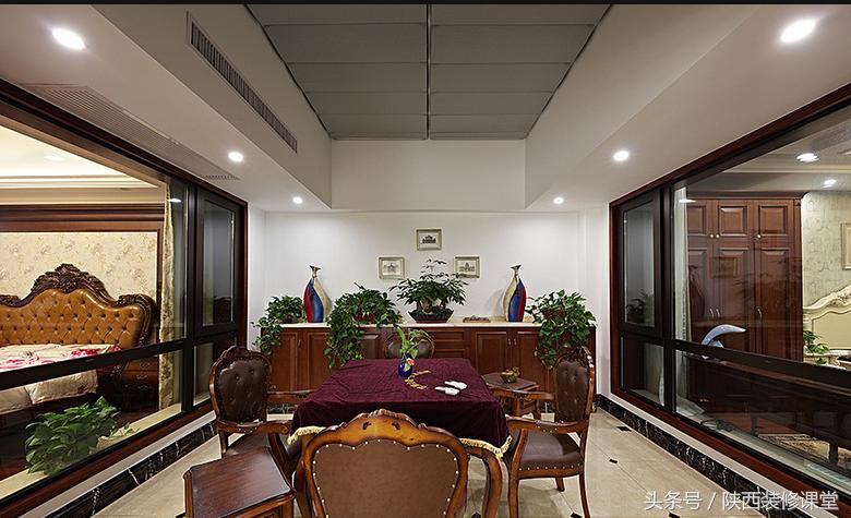 中国美式豪宅,400平轻奢中式豪宅