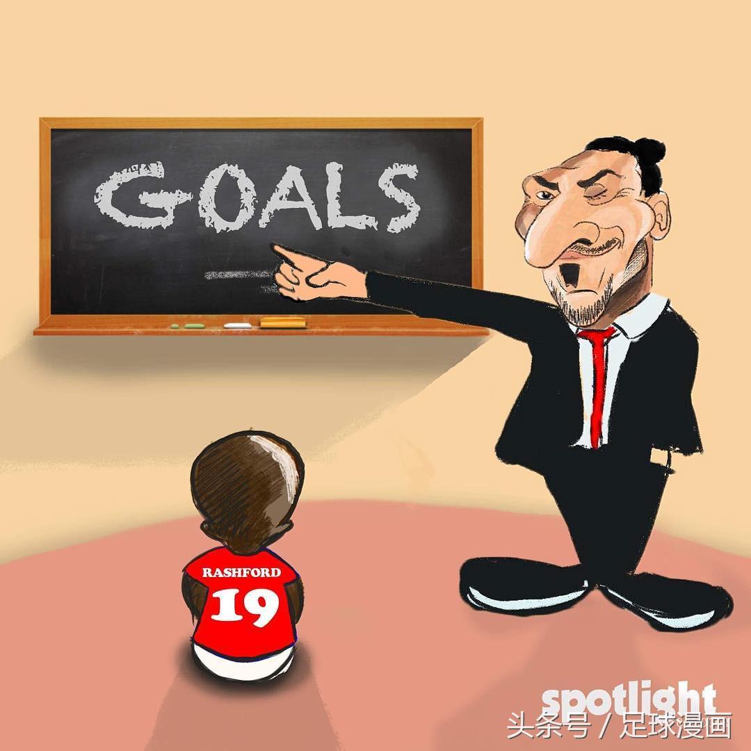 足球漫画:和平使者曼联的第9场平局与伊布的鼻子