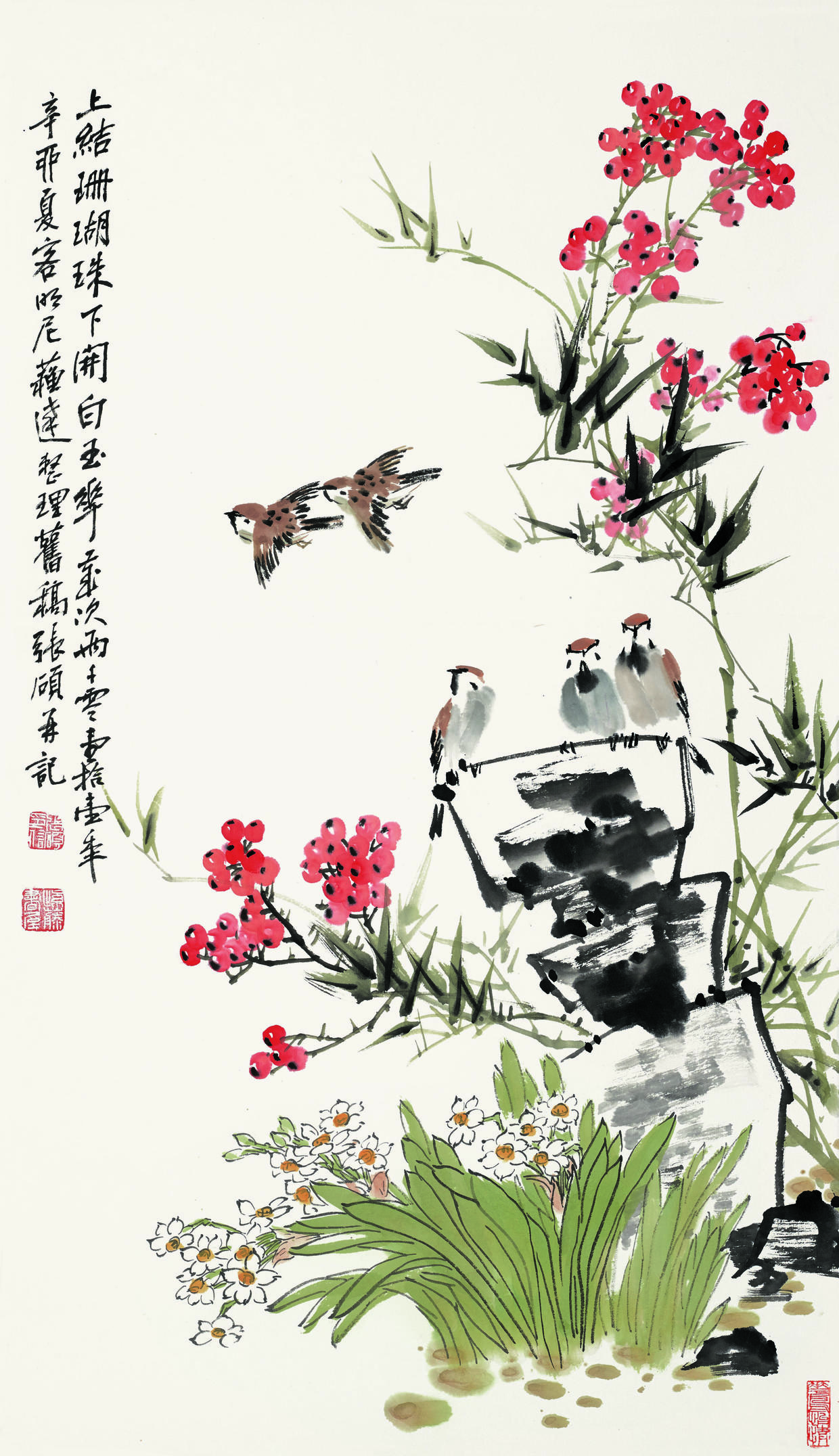 画家张硕人物画,张硕书画