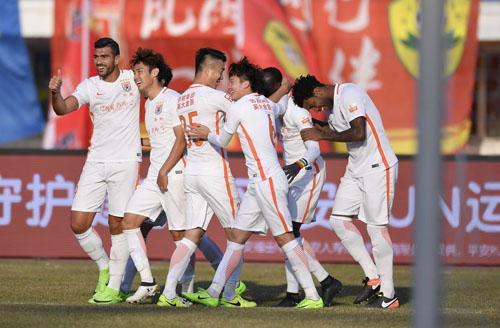 鲁能夺冠庆祝,祝贺山东鲁能泰山夺冠