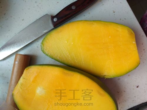 芒果超浓郁的慕斯～