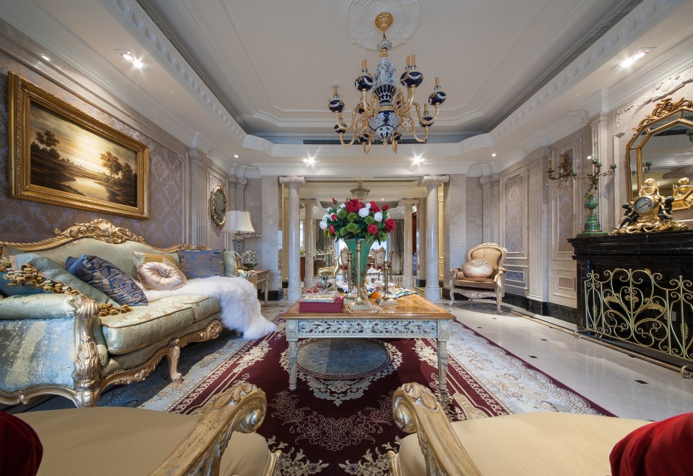 300多平农村豪宅装修视频,国外大气磅礴的美式风豪宅