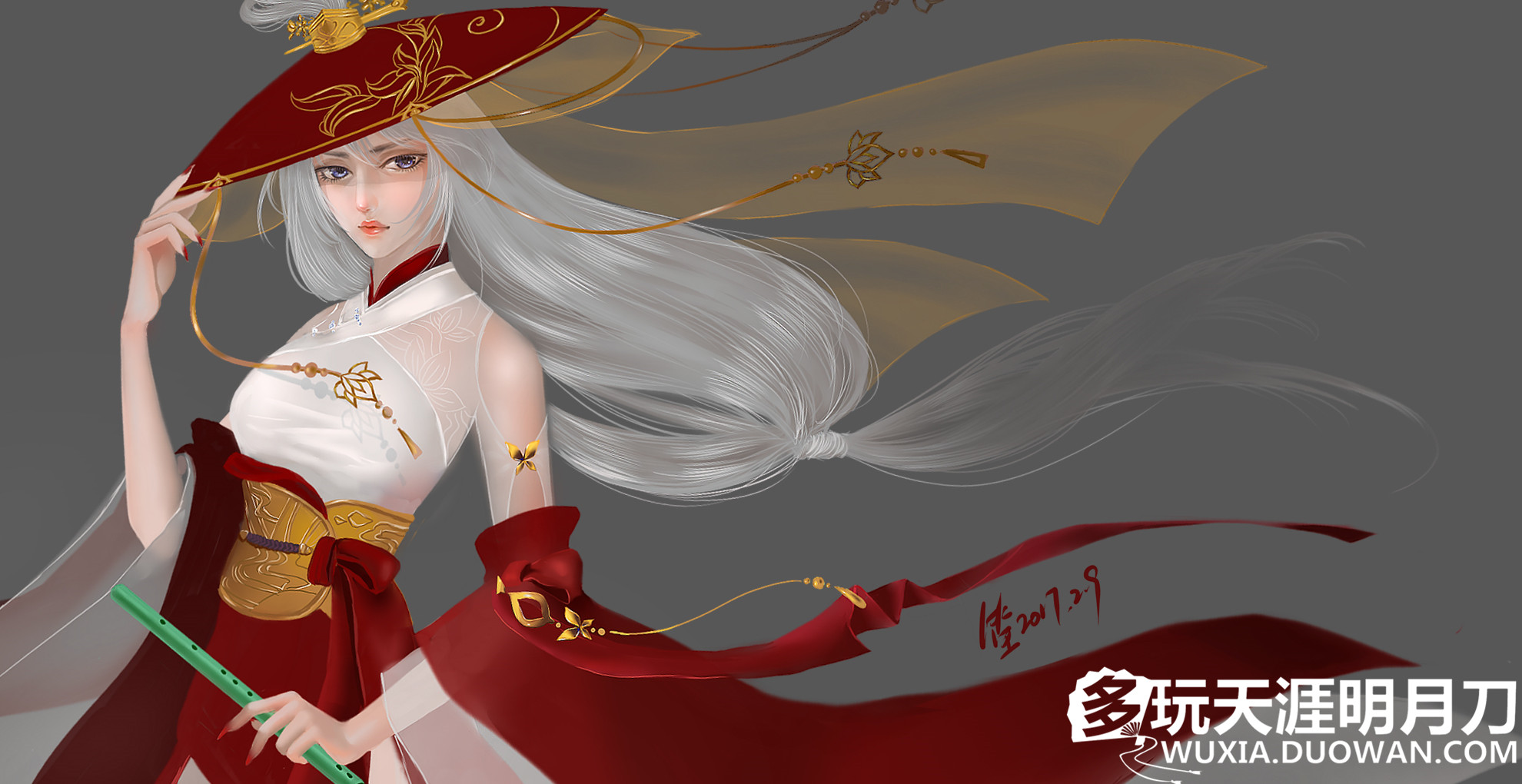 画笔灵动，其颜依旧专访天涯明月刀同人实力画手笙笙