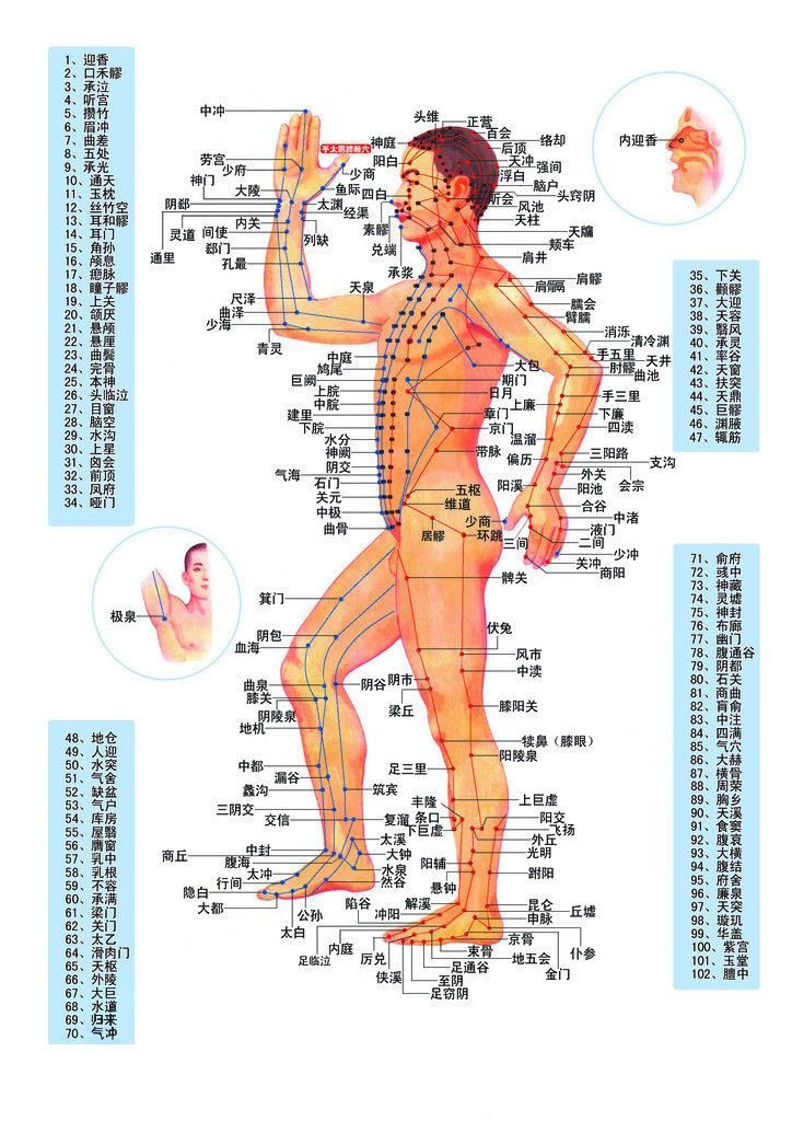 点穴法功夫,点穴基本知识