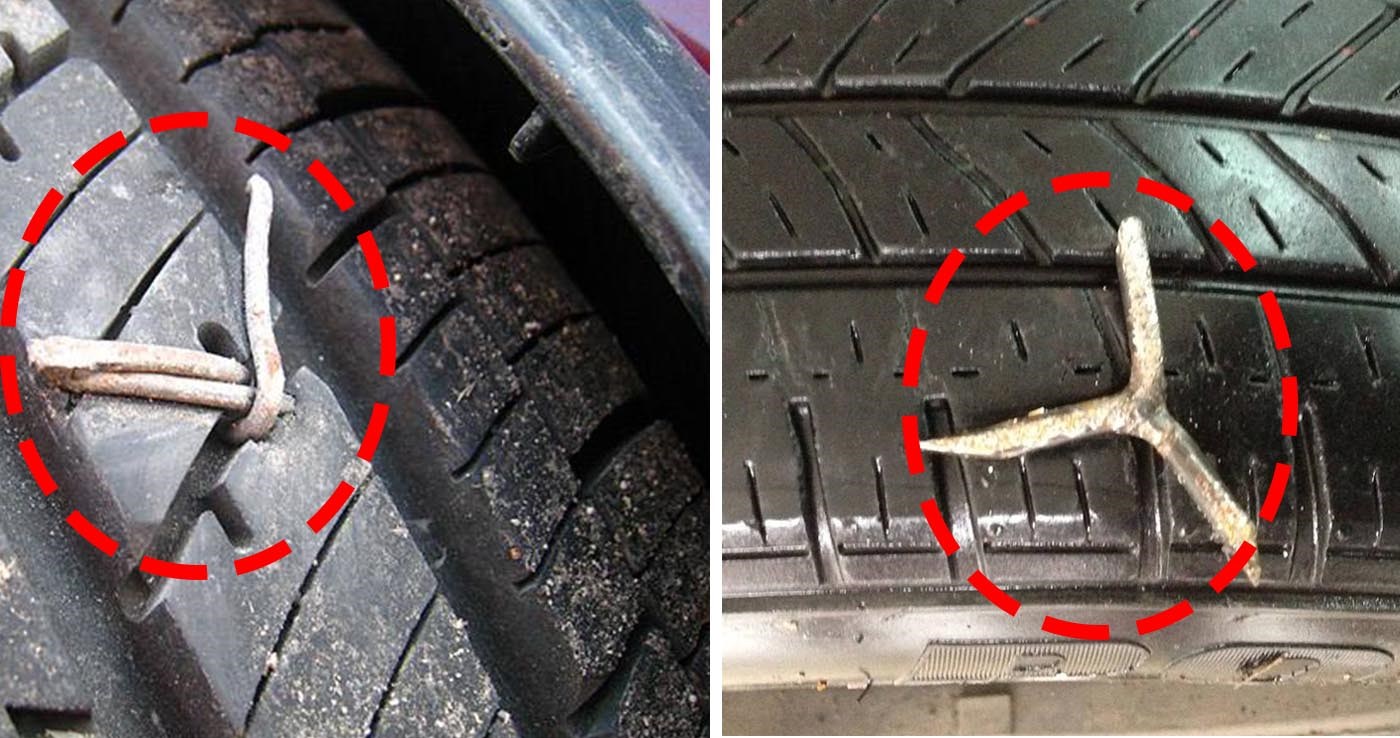 轮胎扎钉补胎能跑高速吗,轮胎扎了补胎后安全吗