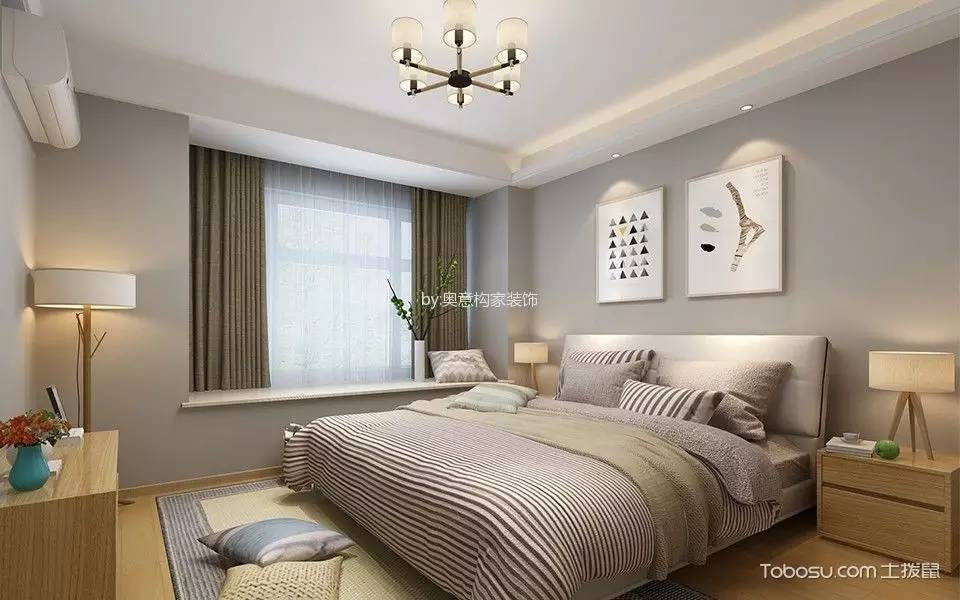 110平舒适北欧风三室两厅预算12万,100平三房两厅两卫北欧轻奢风装修