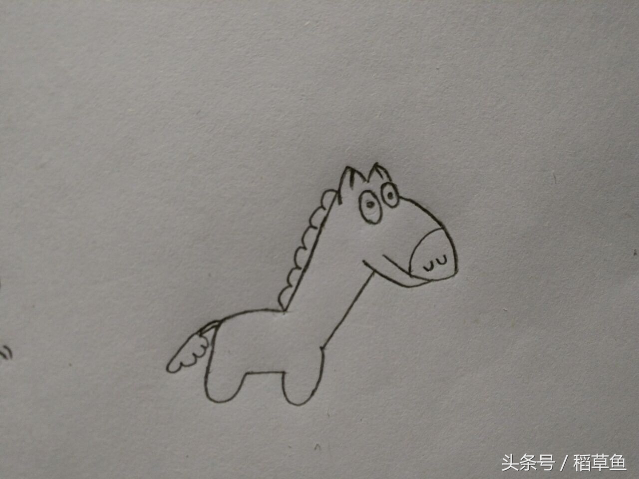 12生肖完整图片马的简笔画,12生肖中的狗简笔画怎么画