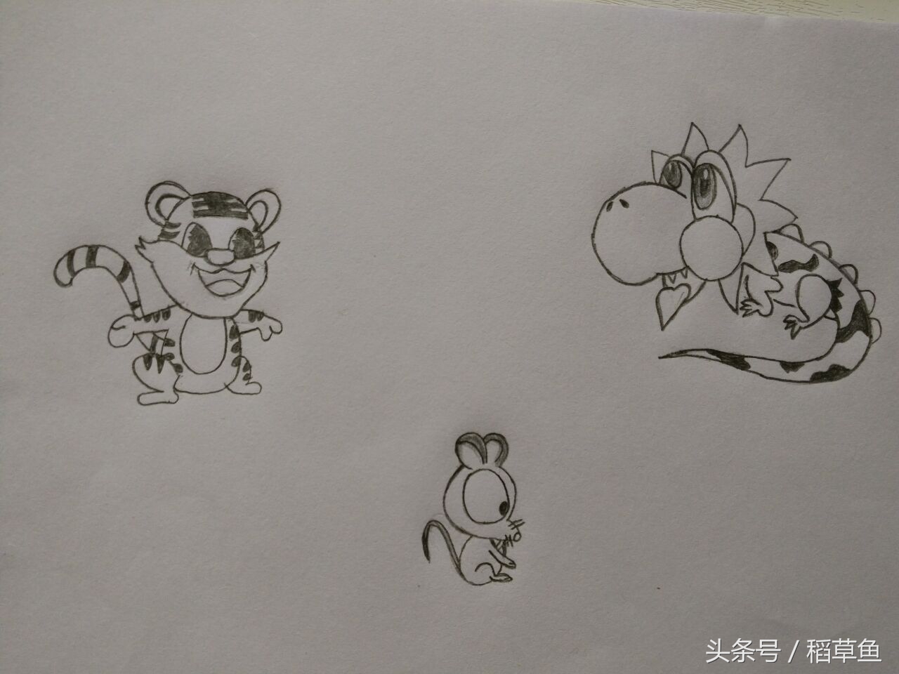 12生肖完整图片马的简笔画,12生肖中的狗简笔画怎么画