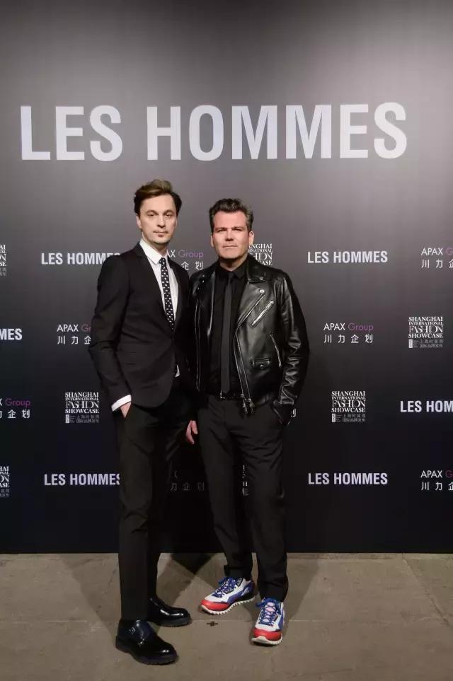LES HOMMES：比利时绝代双骄 跨界出战魔都秀场