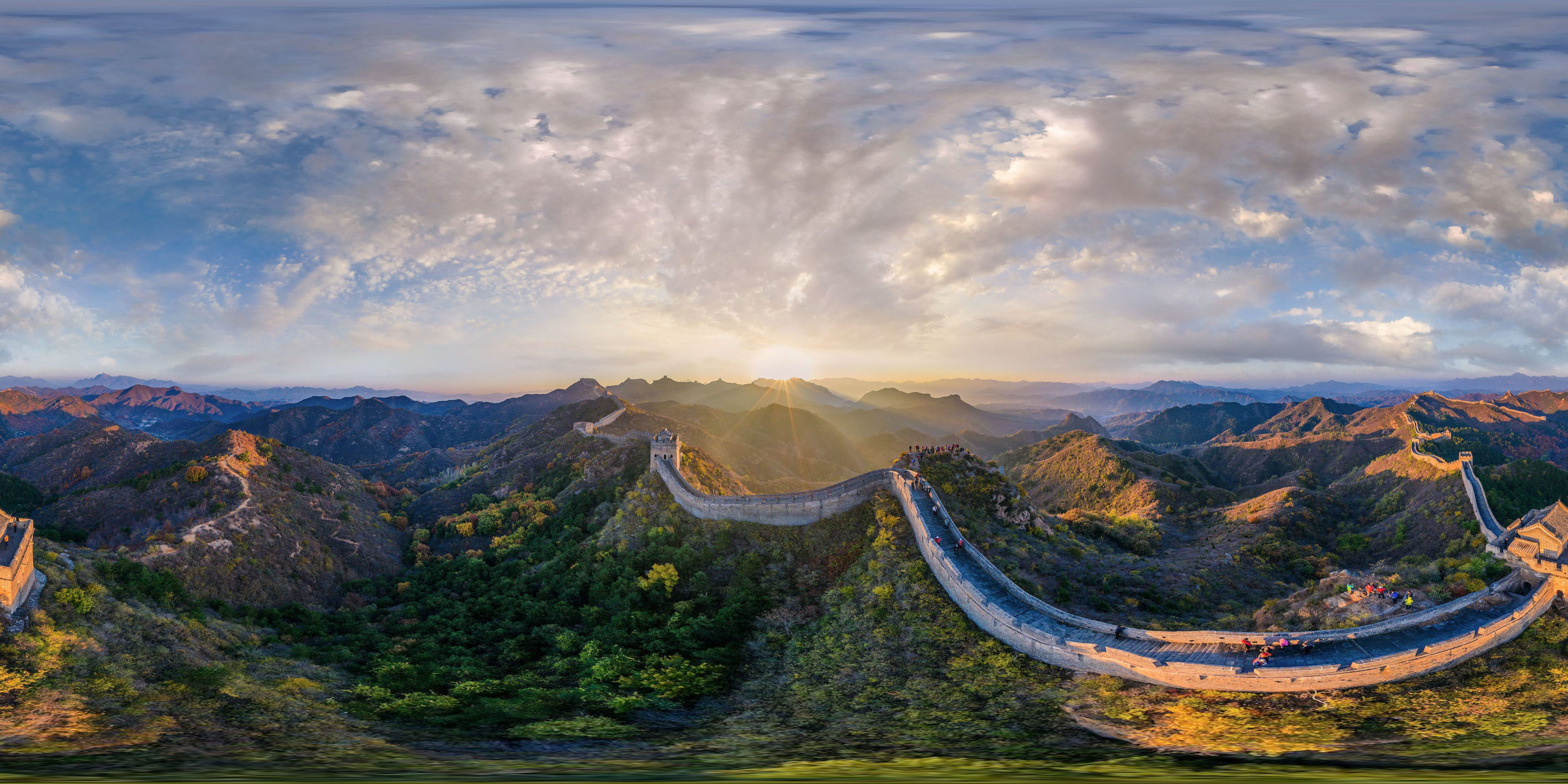 全景图片可以p出来吗,全景画面图片