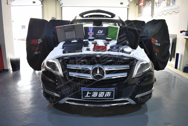 奔驰glk300音响改装方案,奔驰GLK300音响改装