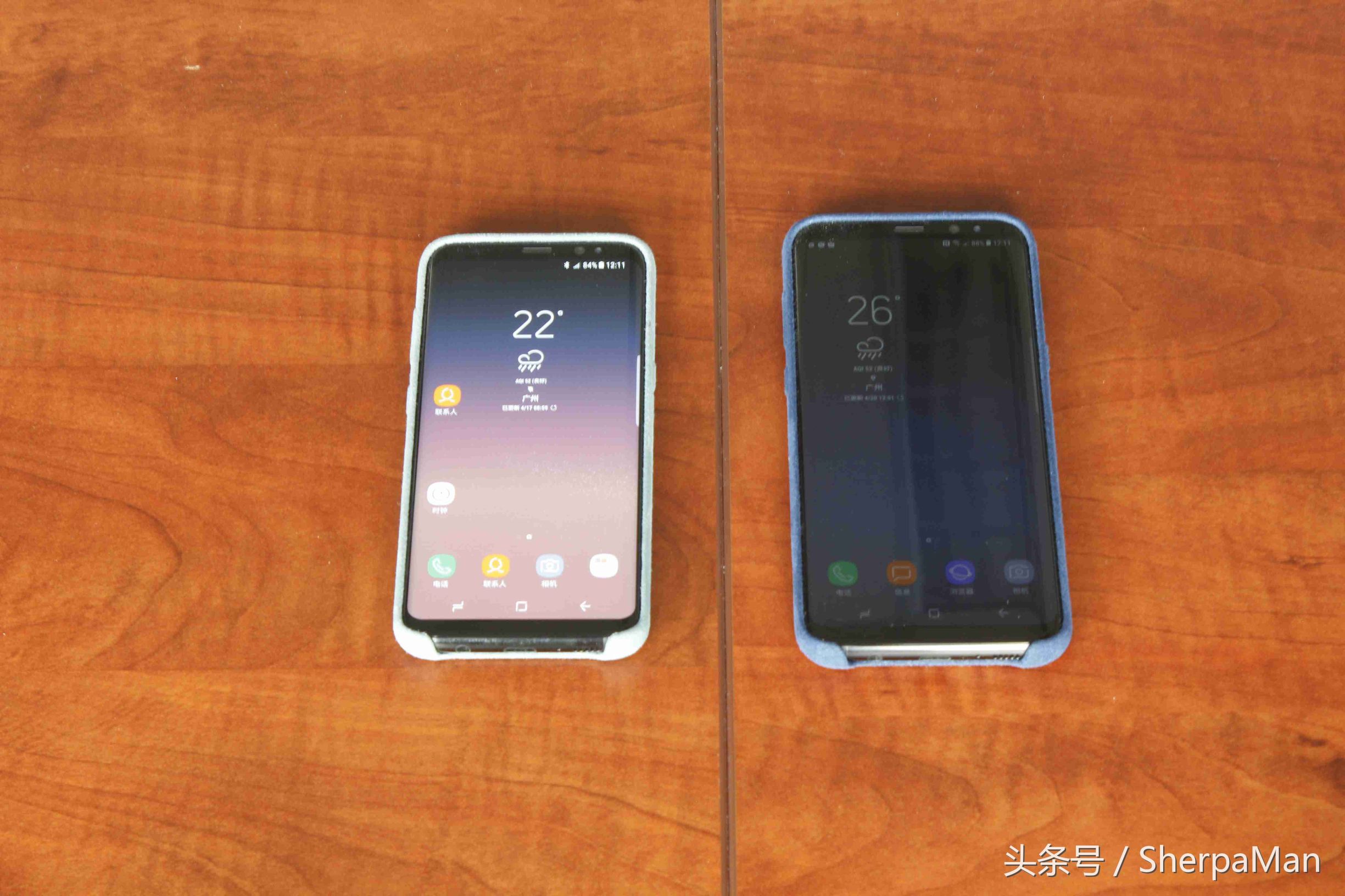 三星s8全面屏颜色,国行版三星s8bixby