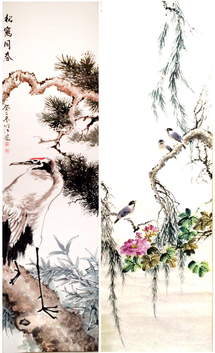 廊坊文安国画家李明江