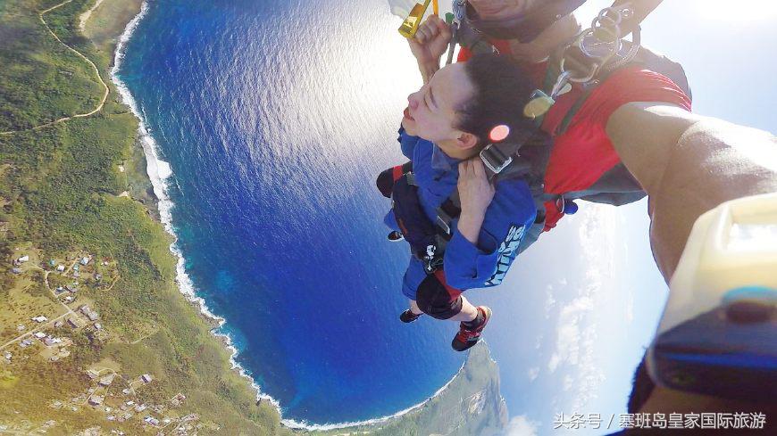暑期赴塞班岛旅游,塞班岛自费跳伞