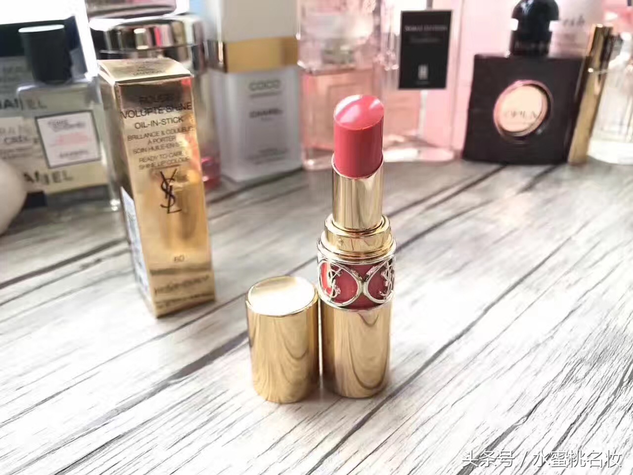 ysl圣罗兰圆管85号色,ysl圣罗兰小圆管