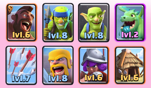 皇室战争6阶最佳卡组搭配2023,皇室战争6阶最强卡组推荐