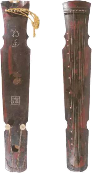 中国历代古琴图片大全,中国古琴图谱