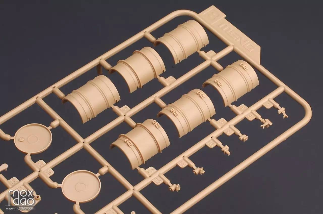 MENG出品的俄罗斯BMR-3M装甲扫雷车｜板件开盒