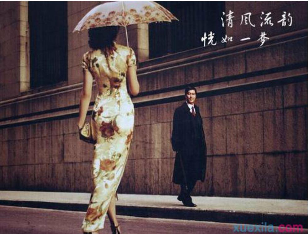 旗袍中国风优美优雅新中式,旗袍古韵展现东方之美