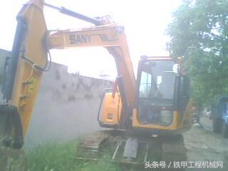 她的操控完全超出了我的想象!三一75挖掘机500小时使用报告