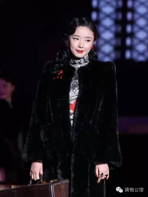 金陵十三钗玉墨旗袍造型,复古旗袍妆金陵十三钗