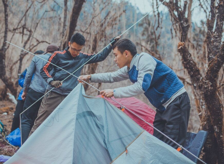 成体背包客带起包子重回甲尔猛措