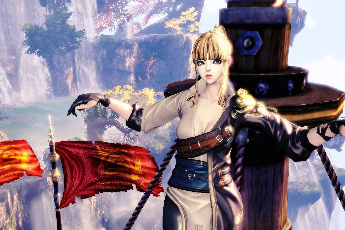 韩服剑灵时装,剑灵服装原画