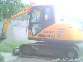 三一75挖掘机1万小时到底怎么样,三一75-8挖掘机优点和缺点