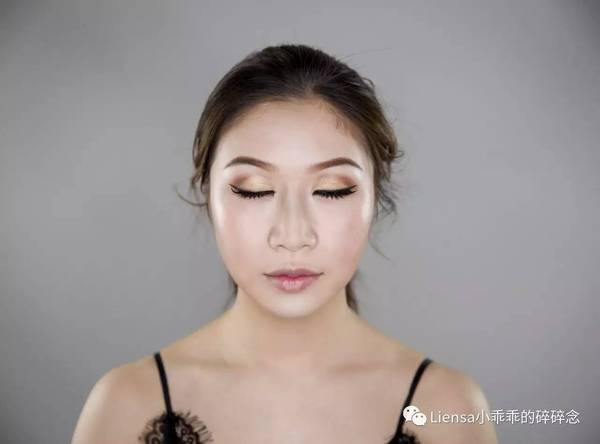 深邃欧美妆,裸色欧美妆教程