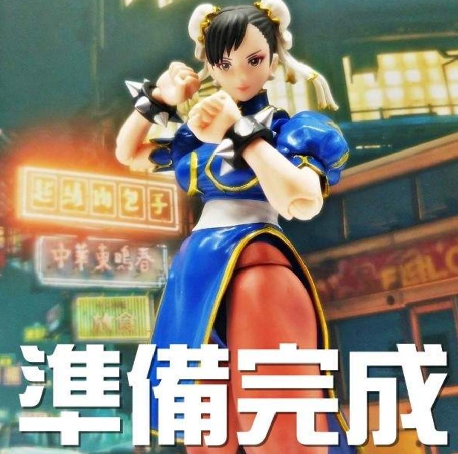 「每日模玩」,SHF快打旋风隆春丽不专业开箱附带脑洞小剧场