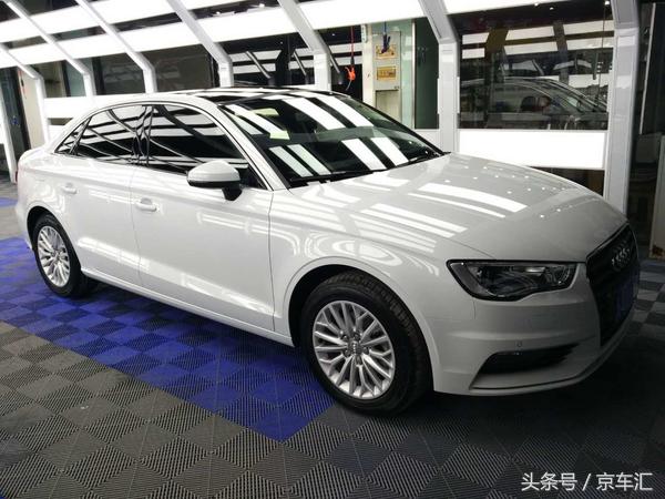 京车汇镀晶丨奥迪A3卡卡尓白金镀晶