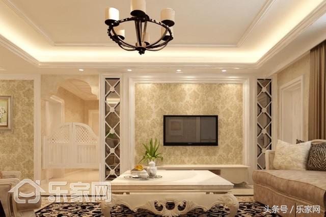 实用电视背景墙图片大全,瓷砖山水画电视背景墙图集