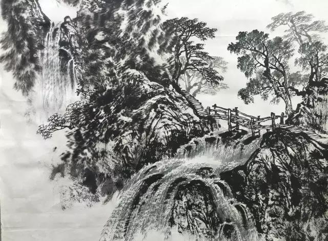 曾刚彩墨山水画教学视频,曾刚彩墨山水画画法技巧顺口溜