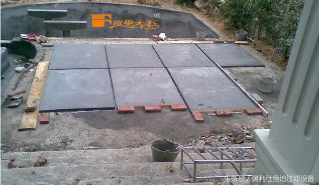 大型鱼池建造过程及施工方法,省钱鱼池建造过程及施工方法