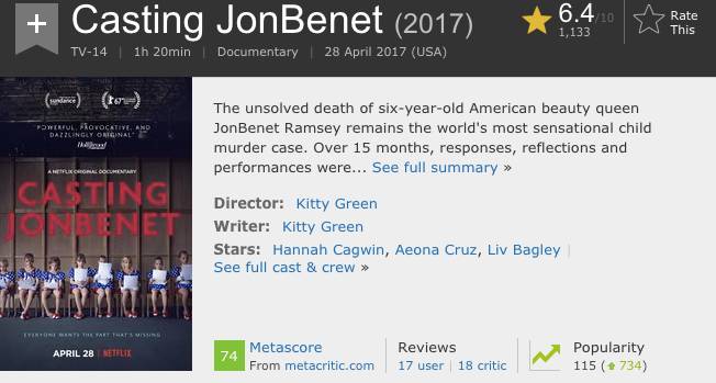 美国童星被杀案,美国童模被杀案