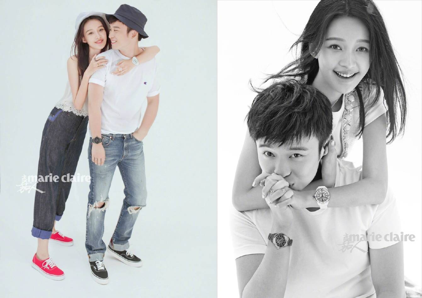 高圆圆赵又廷婚礼吻戏,高圆圆赵又廷参加黄晓明婚礼