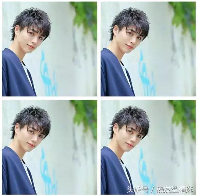 帅哥蓬松的头发,帅哥蓬松纹理烫视频