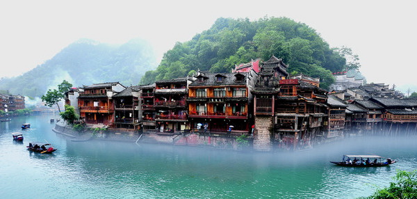 湘西一个令人心驰神往的地方,湘西是个好地方山美水也美