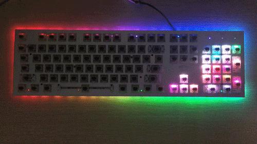 机械键盘白光版测评,cherry机械键盘推荐