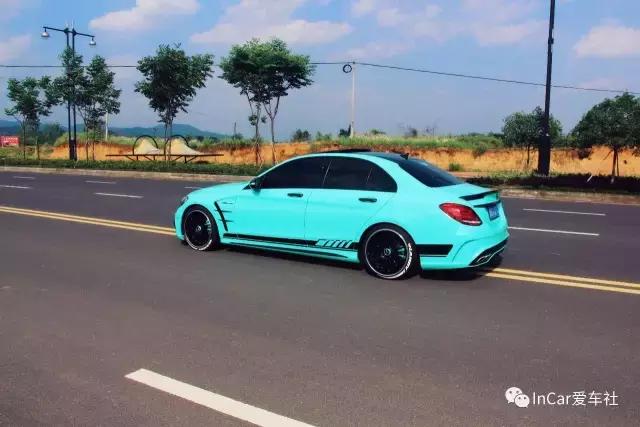 浙江奔驰glc260改装案例,浙江杭州奔驰改装c200