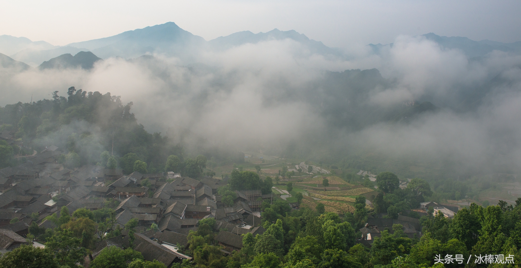 藏在贵州大山深处的惊艳之美,隐藏在贵州大山里的古寨