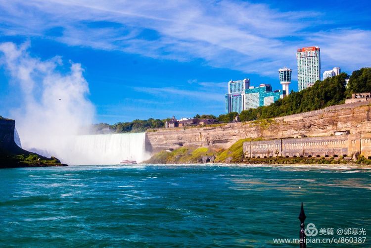尼亚加拉大瀑布观景台,游美国尼亚加拉大瀑布