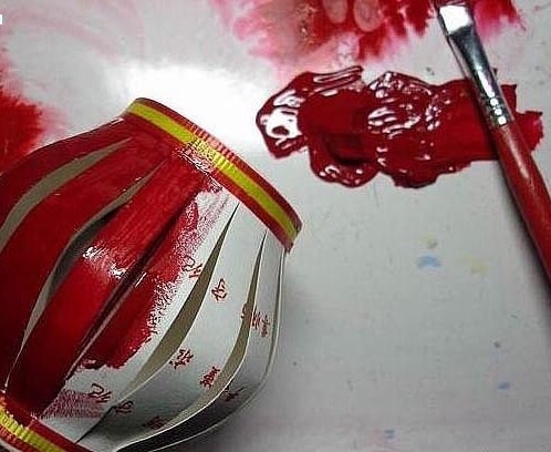 正月十五五彩花灯手工制作,手工纸杯制作花灯幼儿园废物利用