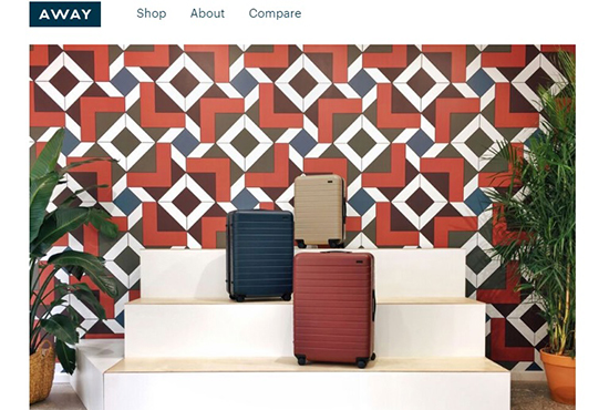 旅行箱潮牌Away融资2000万美元,旅游装备领域崛起?