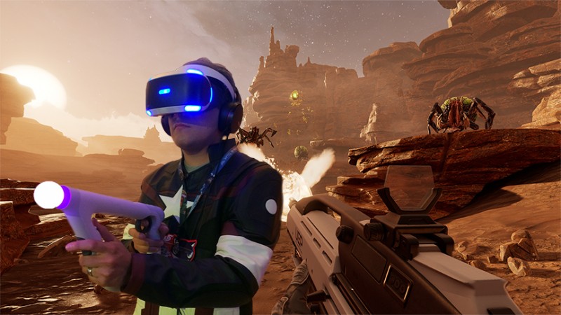 《FarPoint》VR：真正“拿”着枪打FPS是什么体验
