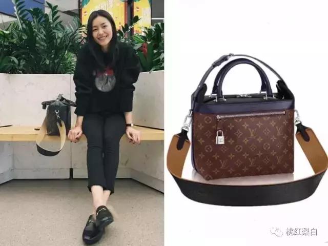刘雯背的水桶包,刘雯旅行背的包
