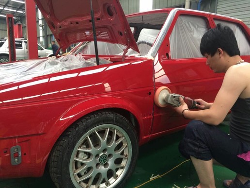 收台车翻新视频,收二手车回来自己开