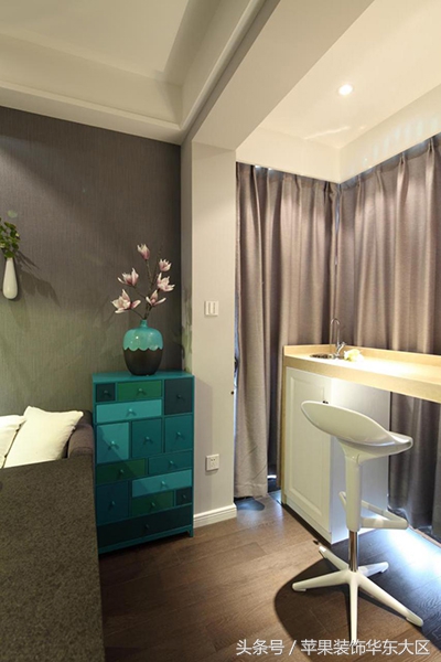 金桥国际120平简约现代装修风格,装饰设计合肥