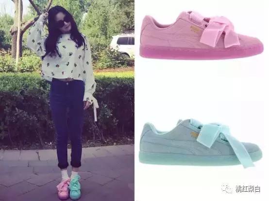 景甜跑男穿什么鞋,angelababy同款运动鞋